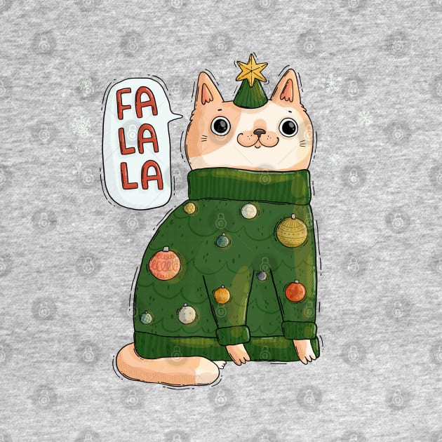 FA LA LA CAT by Tania Tania